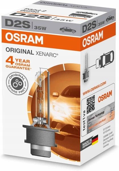 

Osram Original Xenarc Żarnik D2S 85V 35W P32D-2