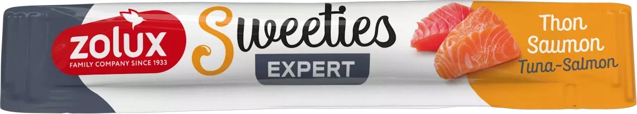 Levně 25X Zolux Sweeties Cream Tuňák Losos 14 g