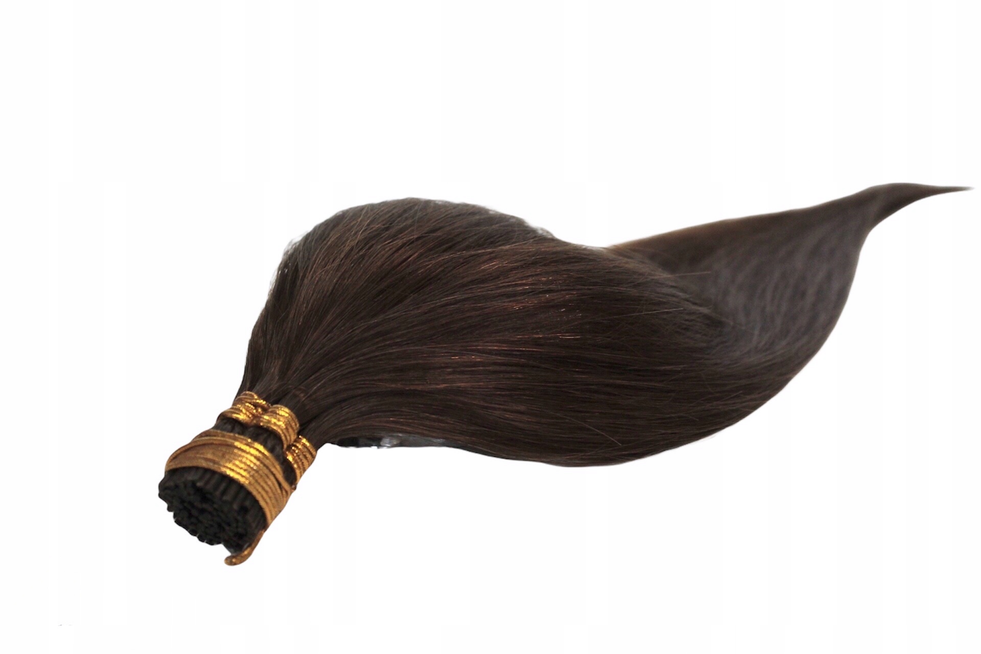 WŁOSY DOCZEPIANE Naturalne PASEMKA 50cm ringi #2 Marka Movito