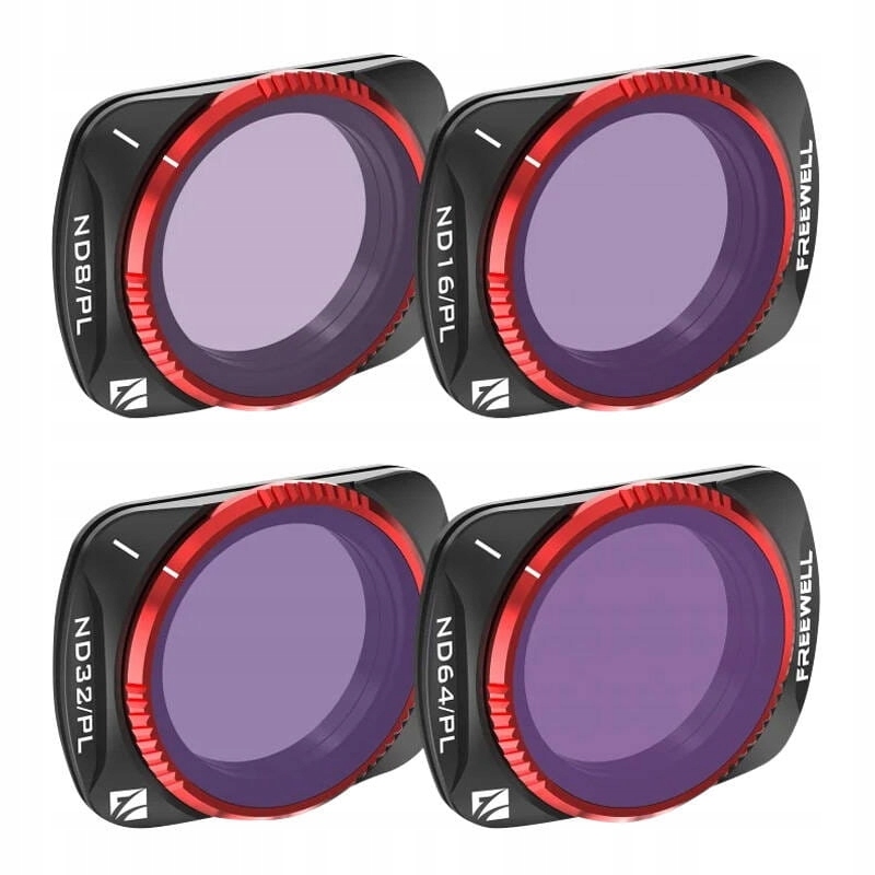 Sada šedých filtrov s polarizáciou Nd/pl pre Dji Osmo Pocket 3/4 Freewell