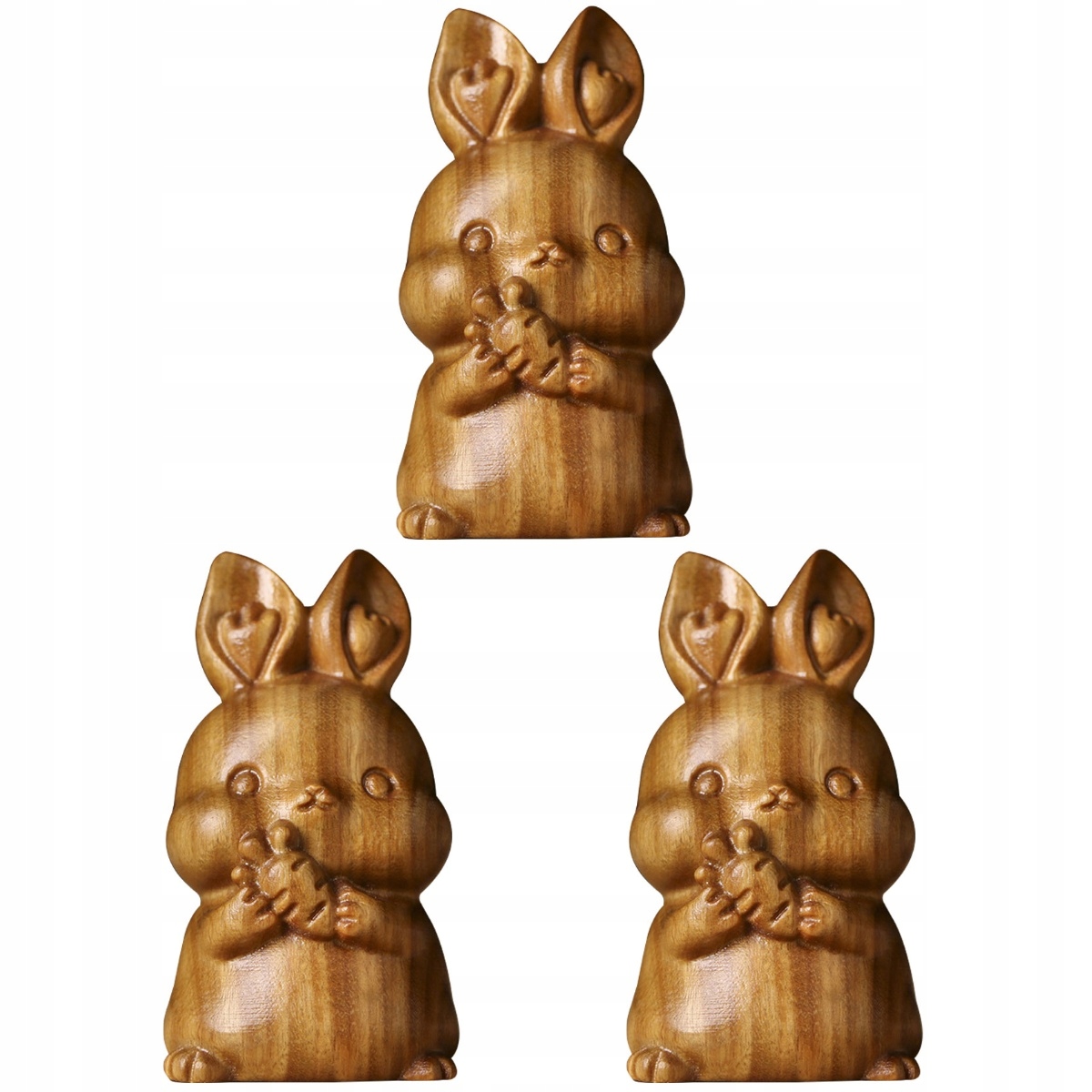 3pcs дизайн Кролик Кролик дерев'яний робочий стіл