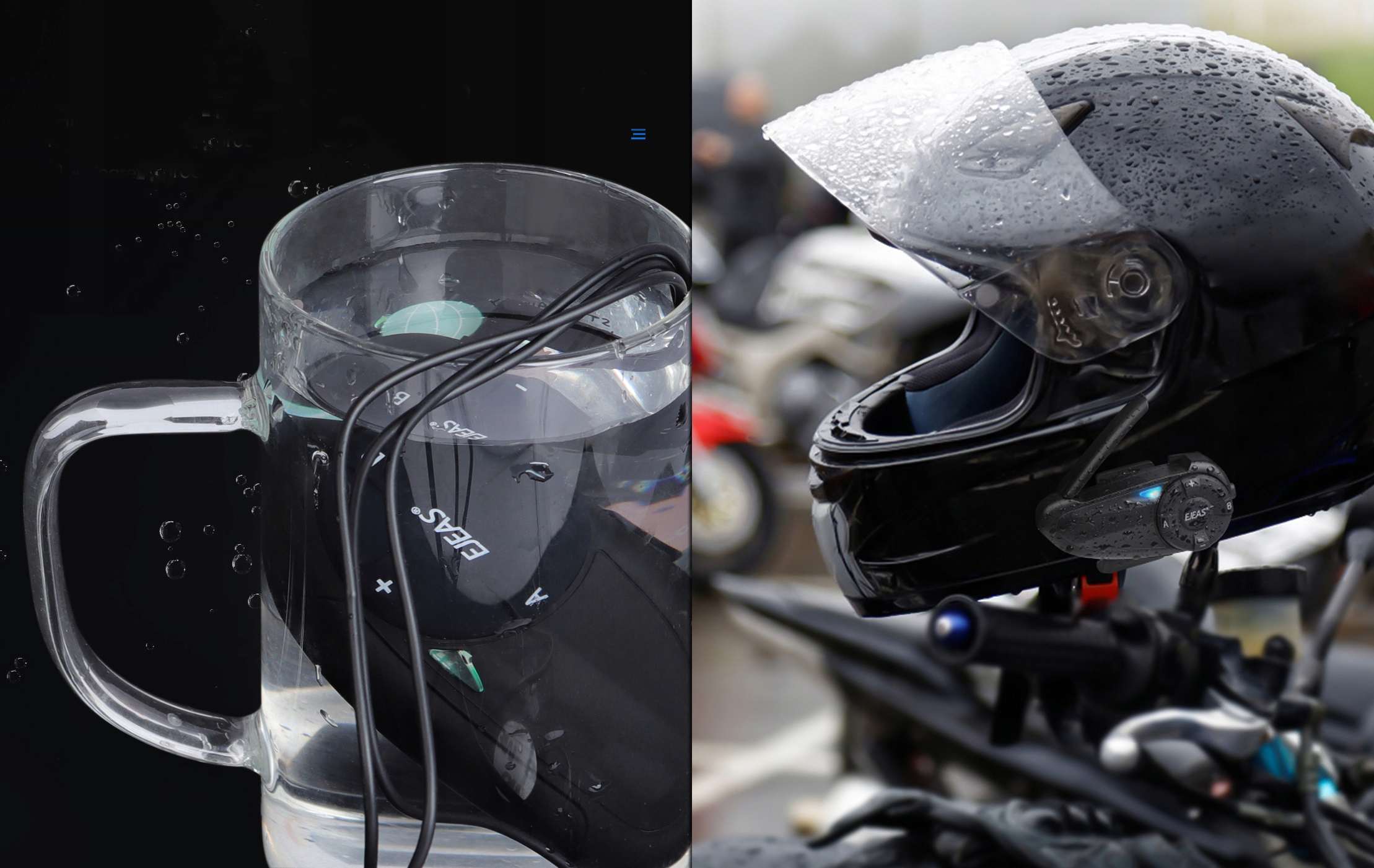 INTERKOM INTERCOM MOTOCYKLOWY EJEAS Q7 RADIO FM Manufacturer Ejeas