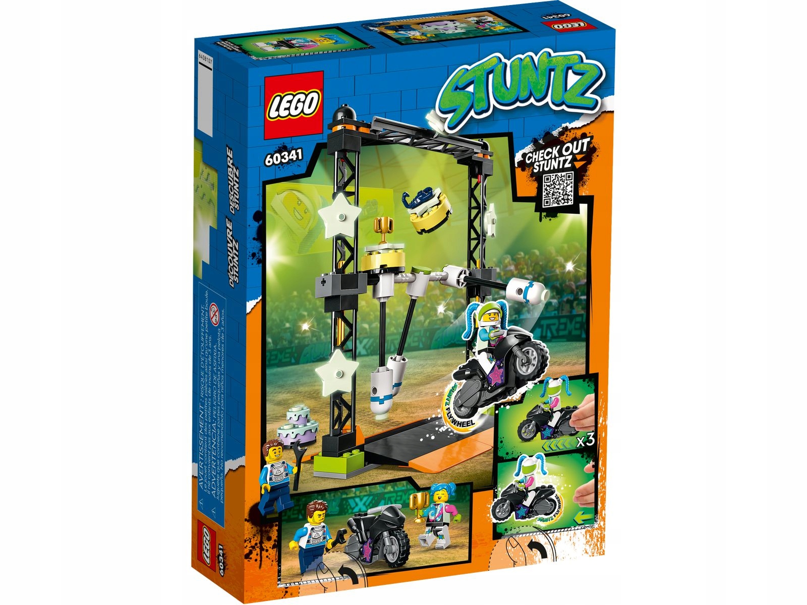 Lego 60341 City Kaskadérská výzva: převrácení