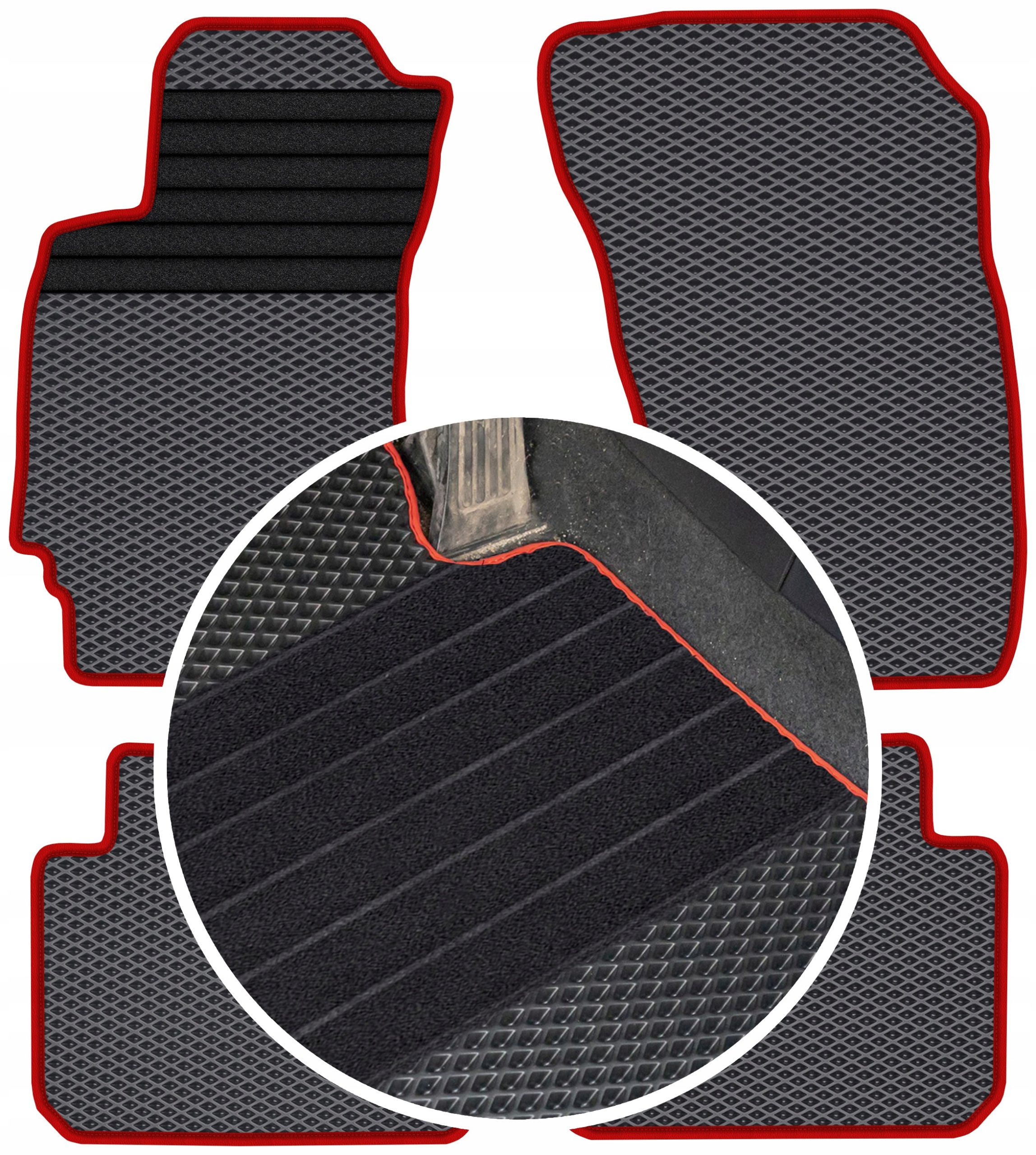 Subaru Forester III 2008-2013 Gumové rohože do auta Eva Eternity