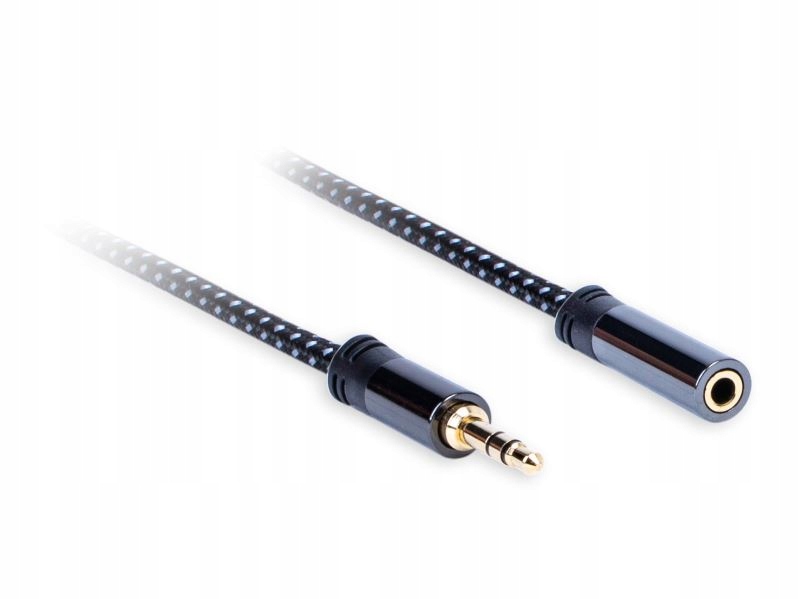 

Kabel Jack 3,5 mm Przedłużacz Aq Premium Dł 3,0 m