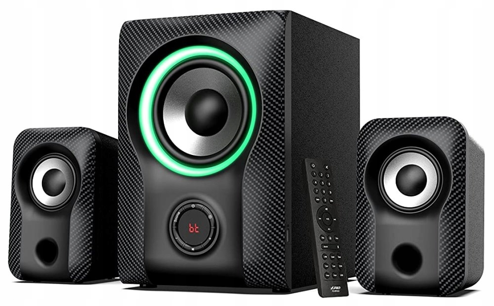 Fenda F&d repro F590X/ 2.1/ 60W/ černé/ Rgb/ BT5.3/ Usb přehrávání/ dálkové
