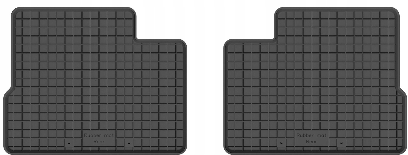 Килимки резинові зад. заднє до HYUNDAI i20 I 08-15