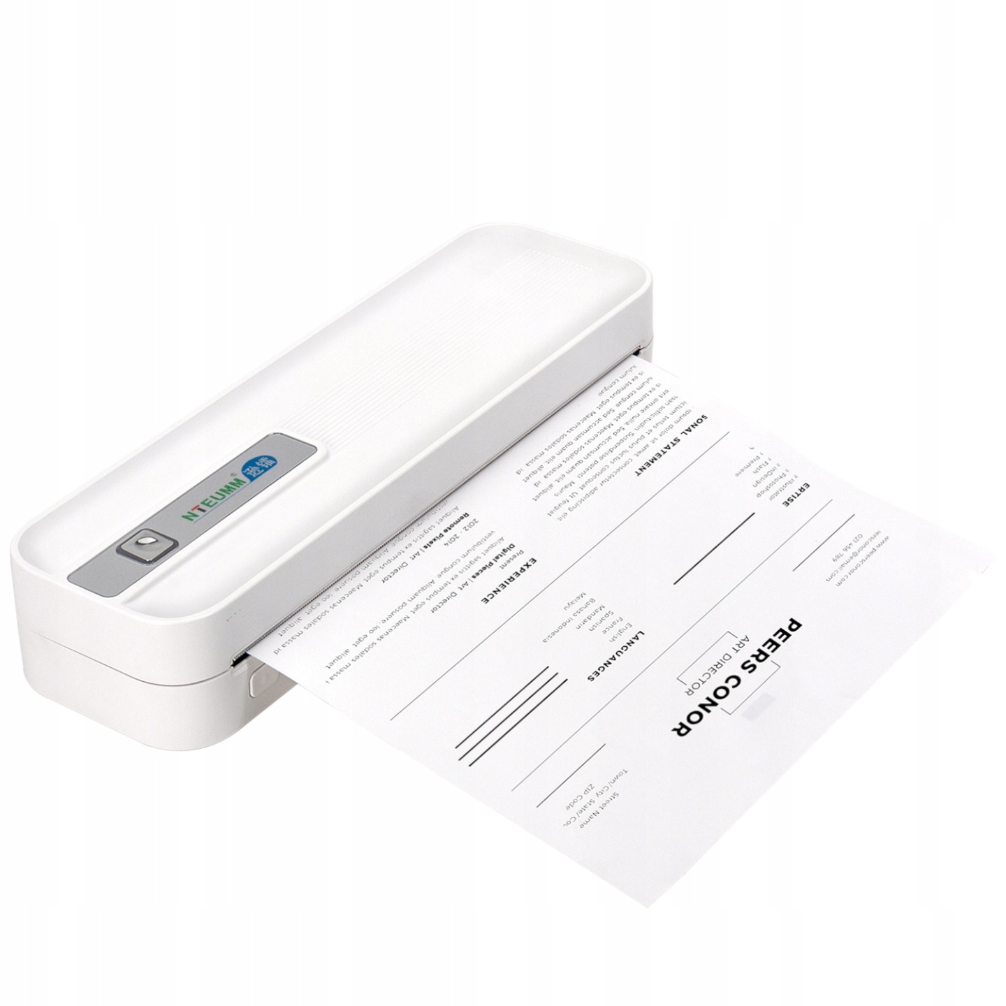 Prenosná Termálna Tlačiareň A4 Netum Na Dokumenty, Fotografie, Štítky, Tetovanie
