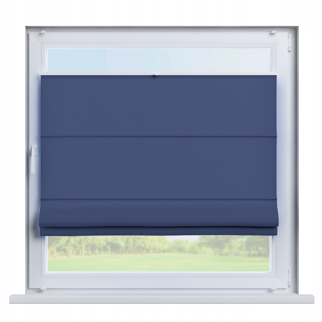 Dekoria Roleta plisé Římská Sicílie 110x150 odstíny modré