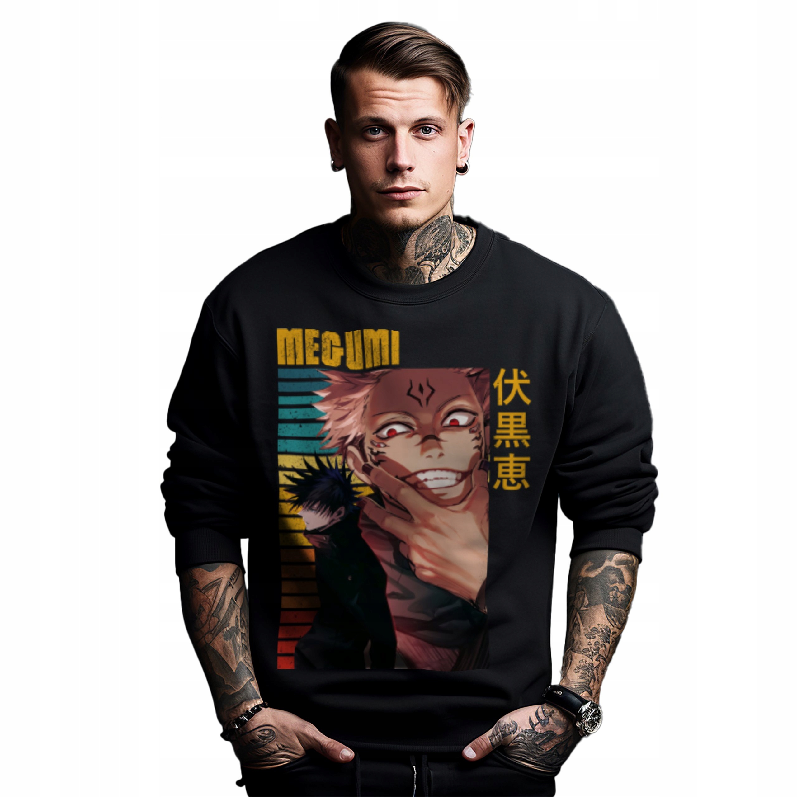 Mikina s potiskem Anime Megumi Fushiguro