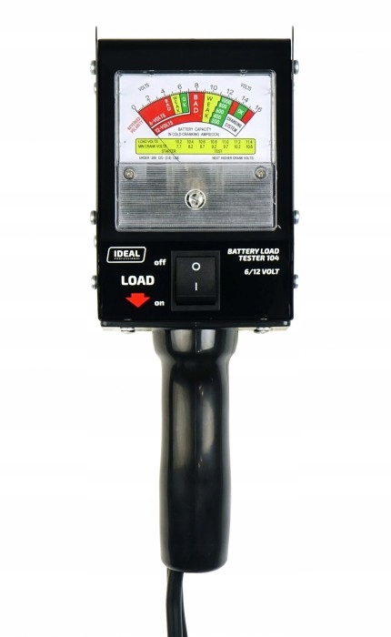 Tester Akumulatorów LBT104 Ideal Obciążeniowy 6/12V Akumulatora 135A