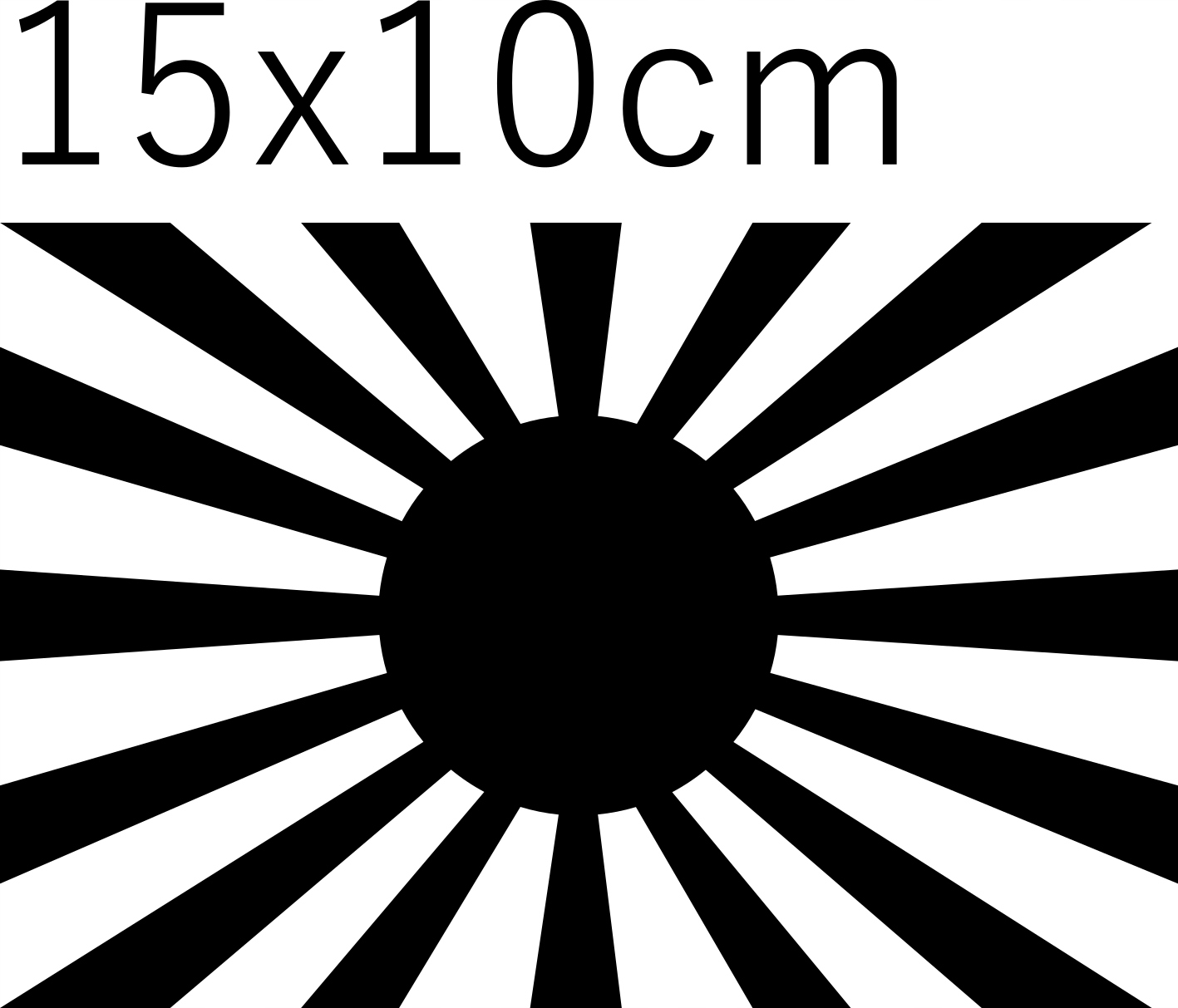 

Naklejka Japan Sun Słońce Japonia 15x10cm