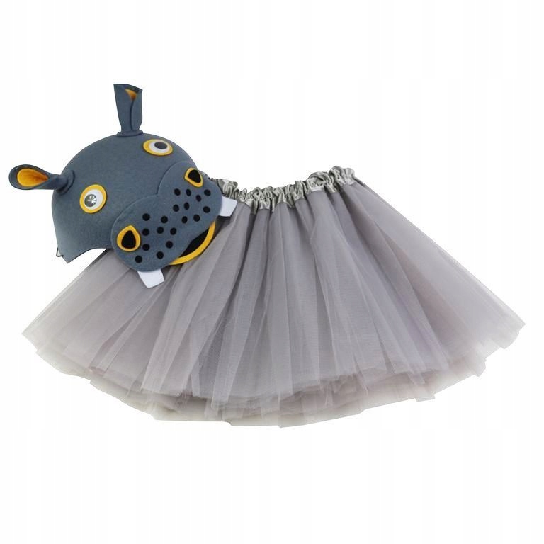 

Czapka + Spódniczka Strój Hipopotam Zoo Dł. 50CM