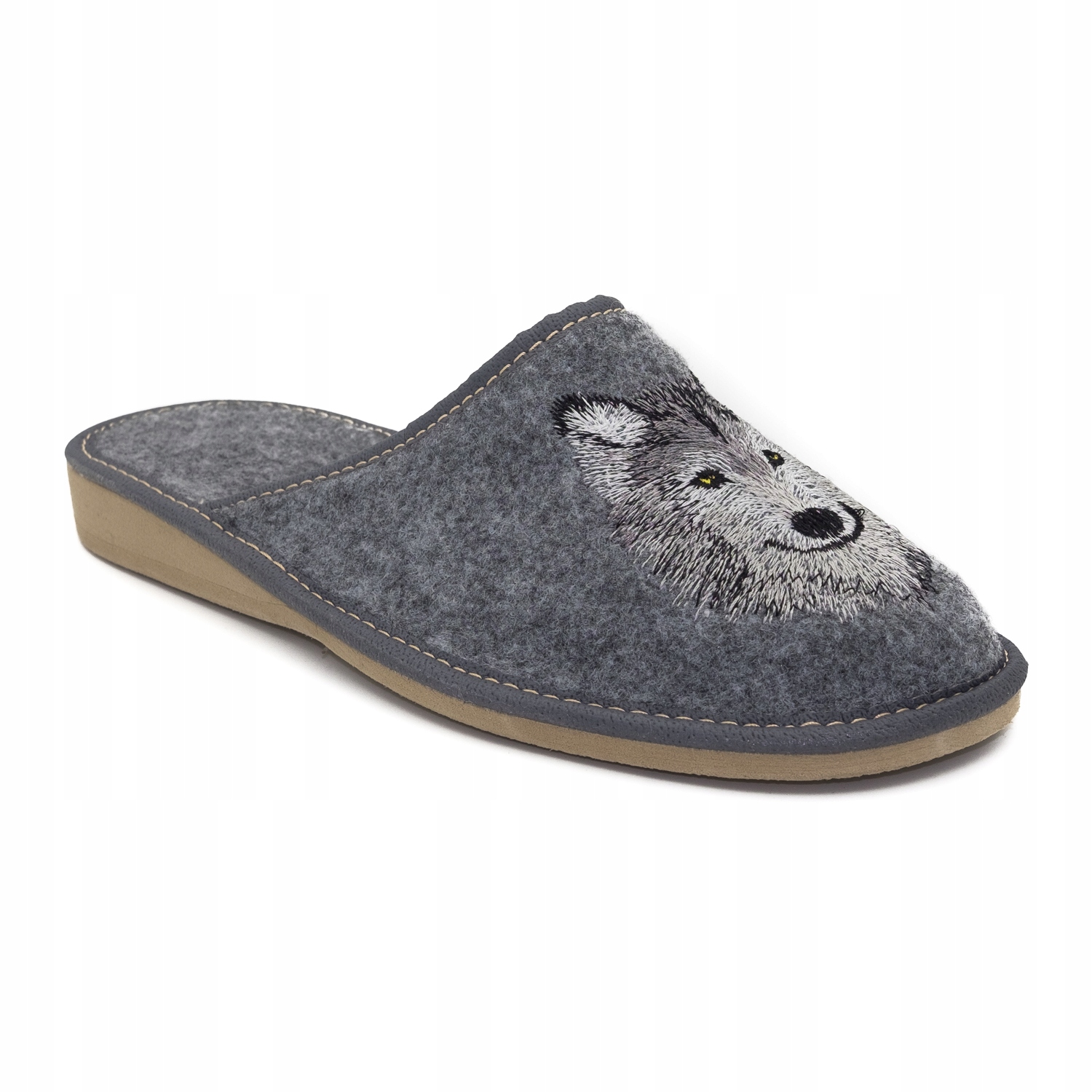 Wygodne Pantofle Kapcie Wilki Rozmiar 42 EU EAN (GTIN) 5903715563622