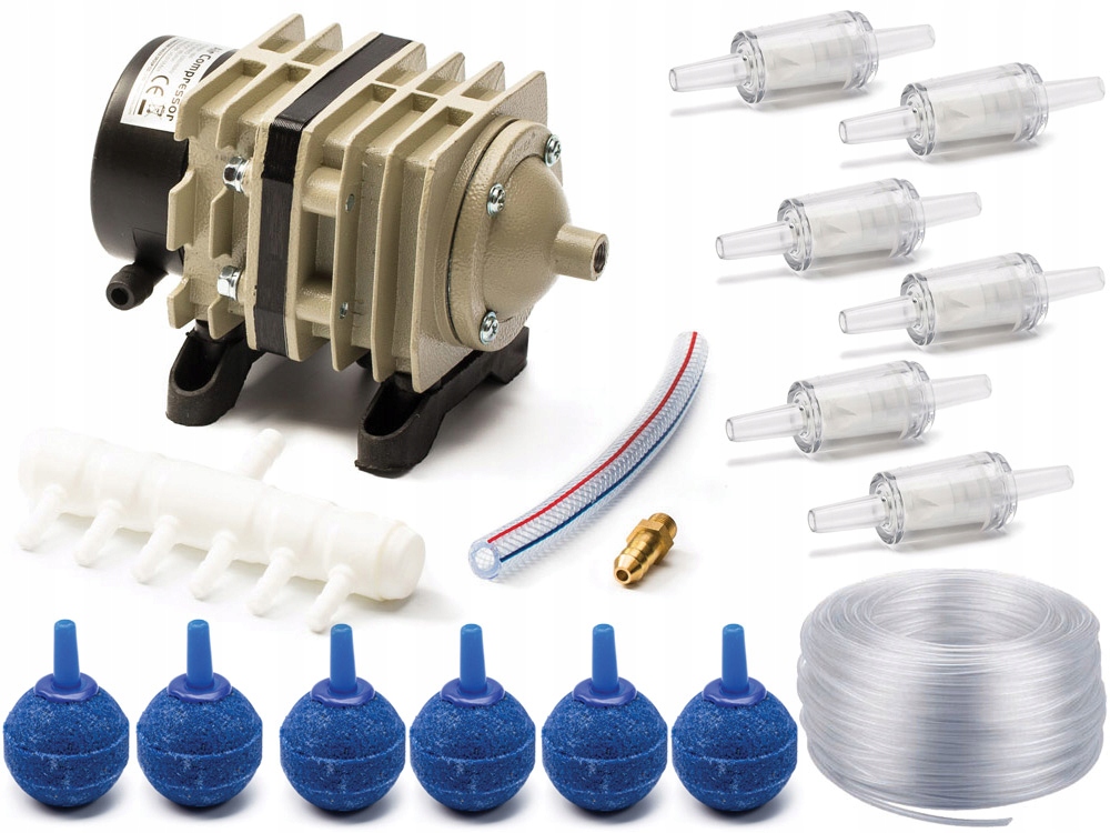 Aqua Nova N-ACO-35 provzdušňovač 2100 l/h sada