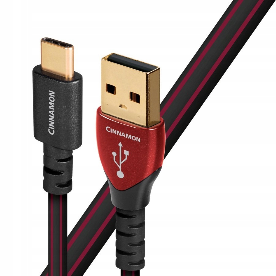AUDIOQUESTオーディオクエストCINNAMON USB A-B1.5m Audioquest Cinnamon USB A na USB C - 1,5 m - Sklep, Opinie