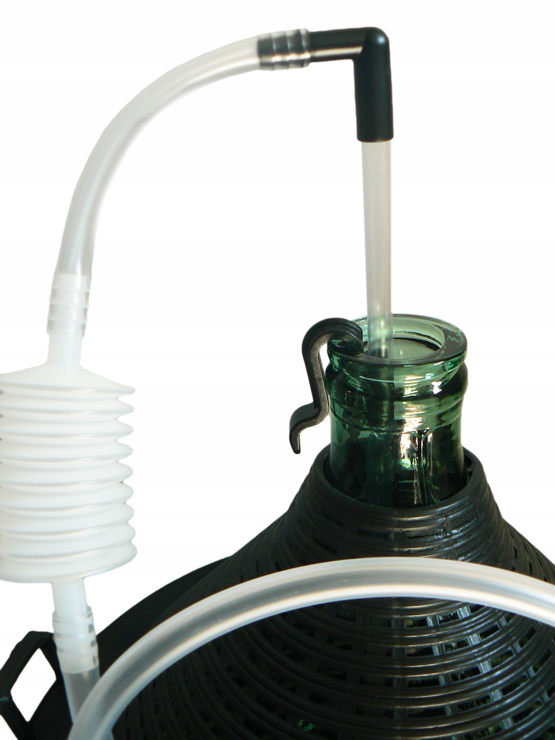 Klips MINI zacisk na rurkę wężyk do średnic 10 mm wiadra uchwyt do wężyka Pojemność 50-50 l