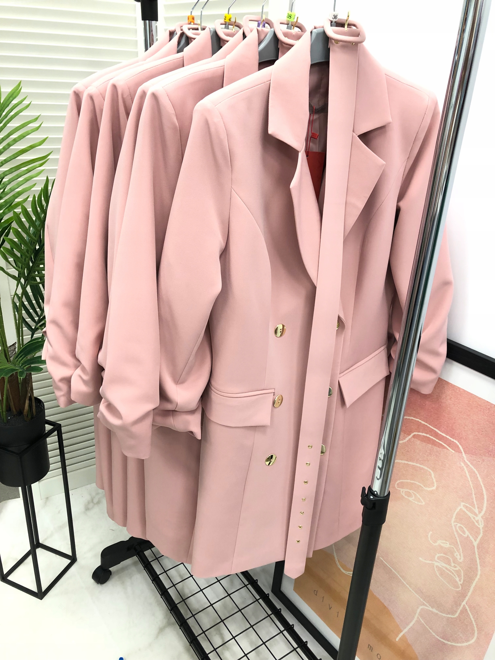 SUKIENKA ŻAKIETOWA SOHO PREMIUM __ śmietanka ___ 42 Wzór dominujący bez wzoru