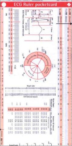 ECG Ruler Pocketcard BORM BRUCKMEIER PUBISHING
