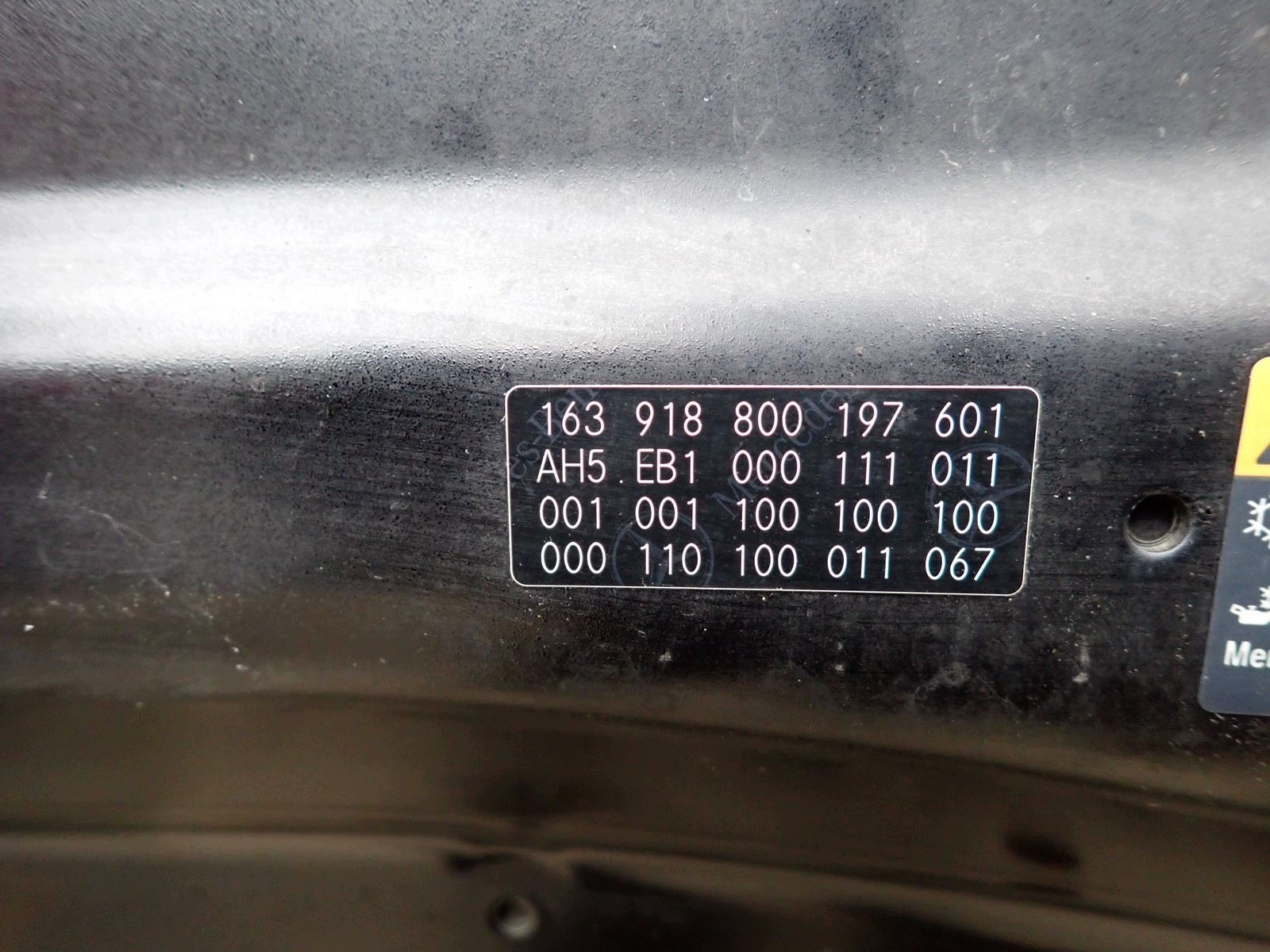 bonnet MERCEDES C class 206 2021- A2068800500