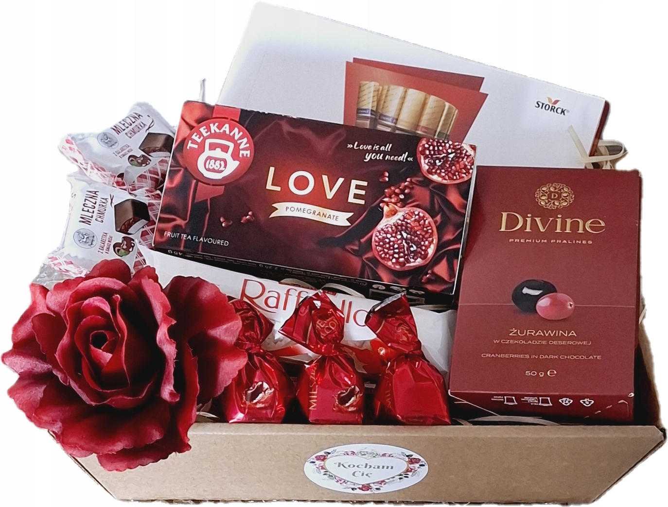 Kosz Prezentowy Box Urodziny 30 40 50 60 70 Walentynki Inne Okazje