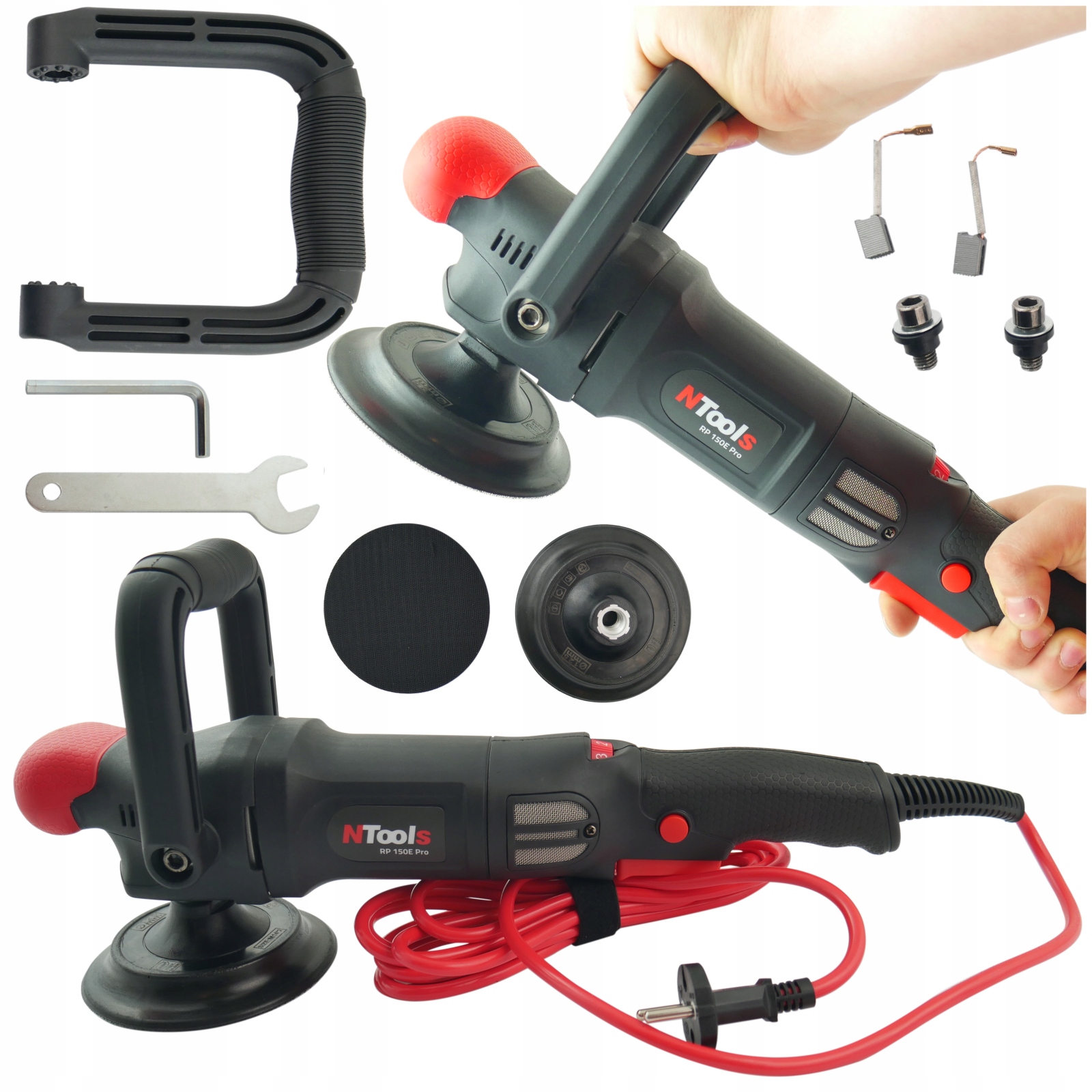 Leštička na leštění laku auta RP150E Pro NTools 800-3300 Rpm 1000W