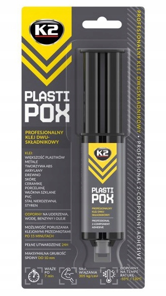 K2 Plastipox Profesjonalny klej do plastików 25g