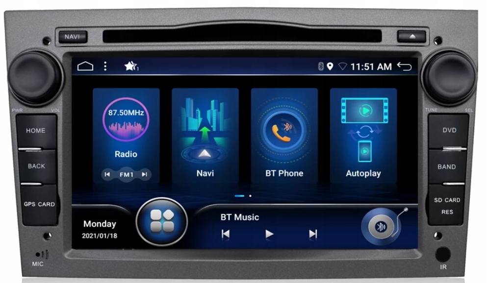 RADIO ANDROID Opel Astra Vectra Corsa ZAFIRA DSP!