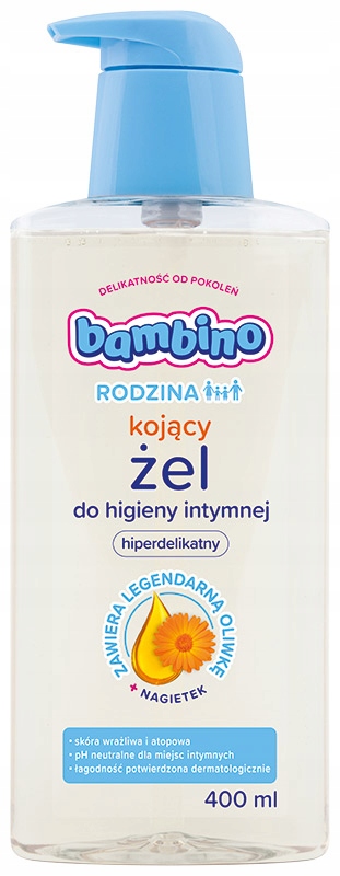 

Bambino Rodzina Kojący Żel Do Higieny Intymnej