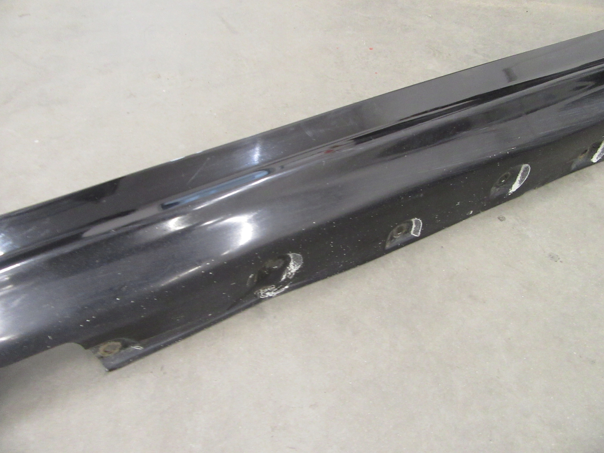 moulding threshold cap left BMW e46 sedan KOMBI SCHWARZ II 2 668