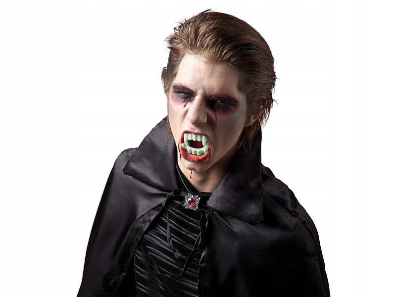 KŁY WAMPIRA FLUORESCENCYJNE ZĘBY HALLOWEEN Kod producenta ZEWAS-YH