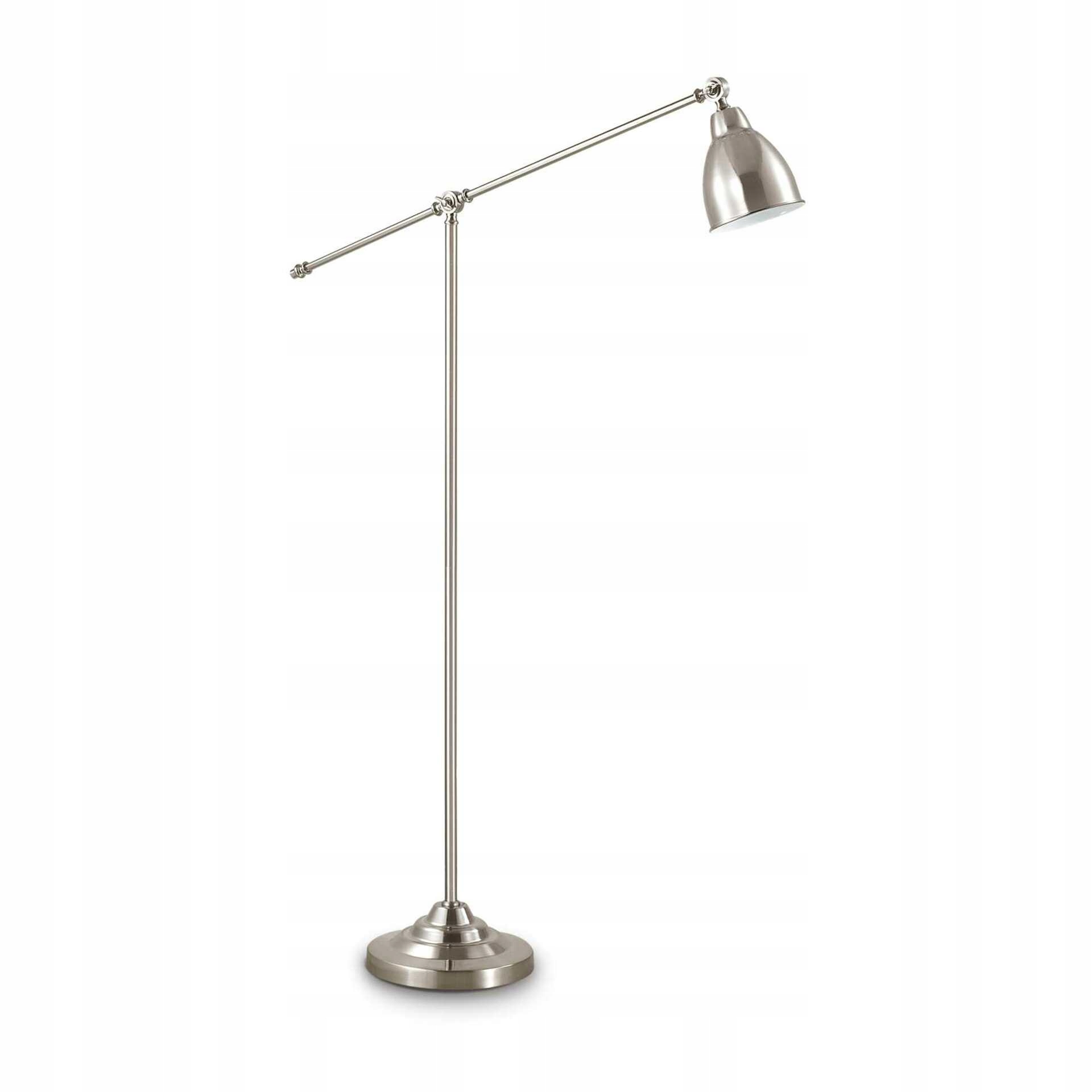 Ideal Lux Newton PT1 Nickel Lampa Stojacia 015286