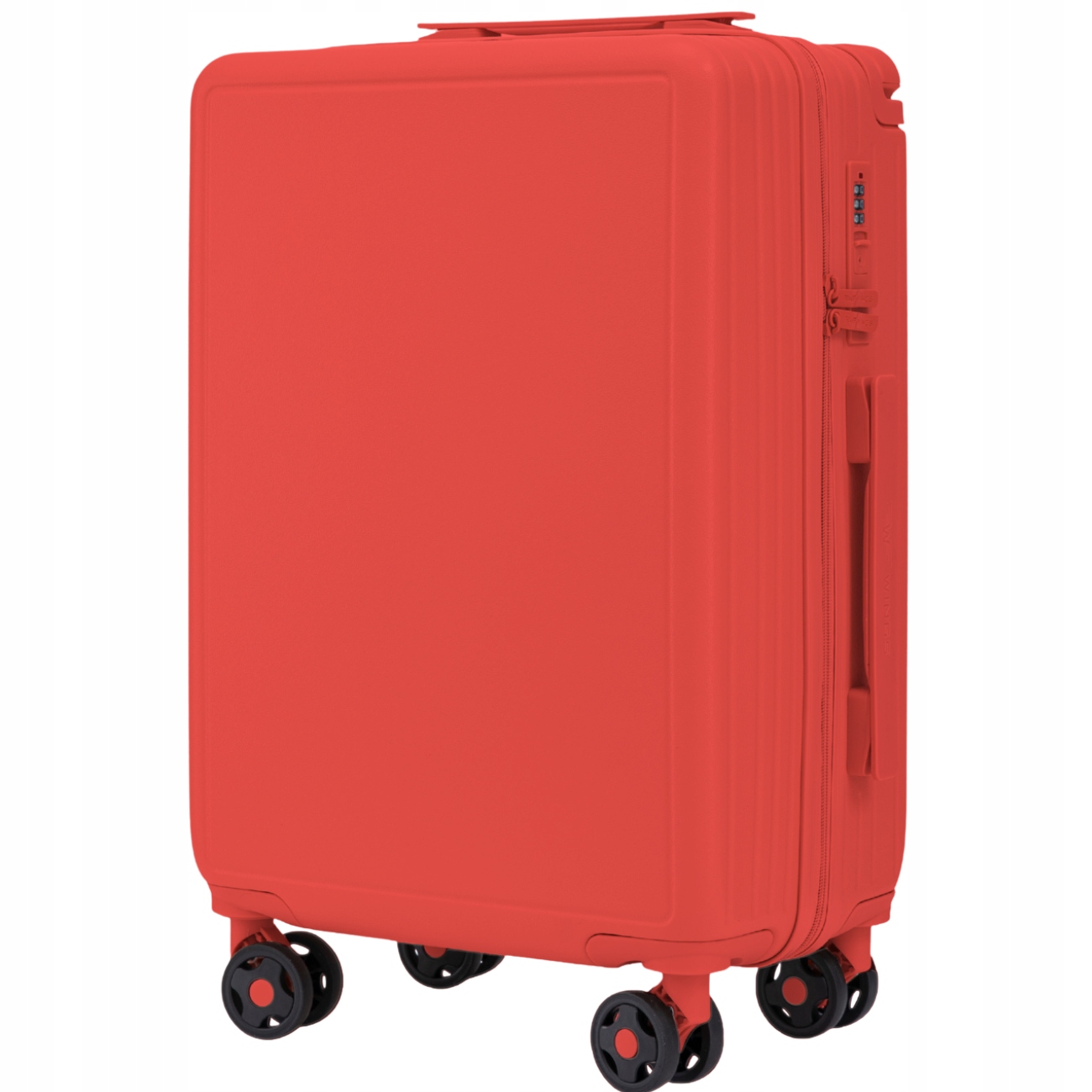 Kabinový kufr Wings Bunting Abs+ 20" Red Příruční zavazadlo červený