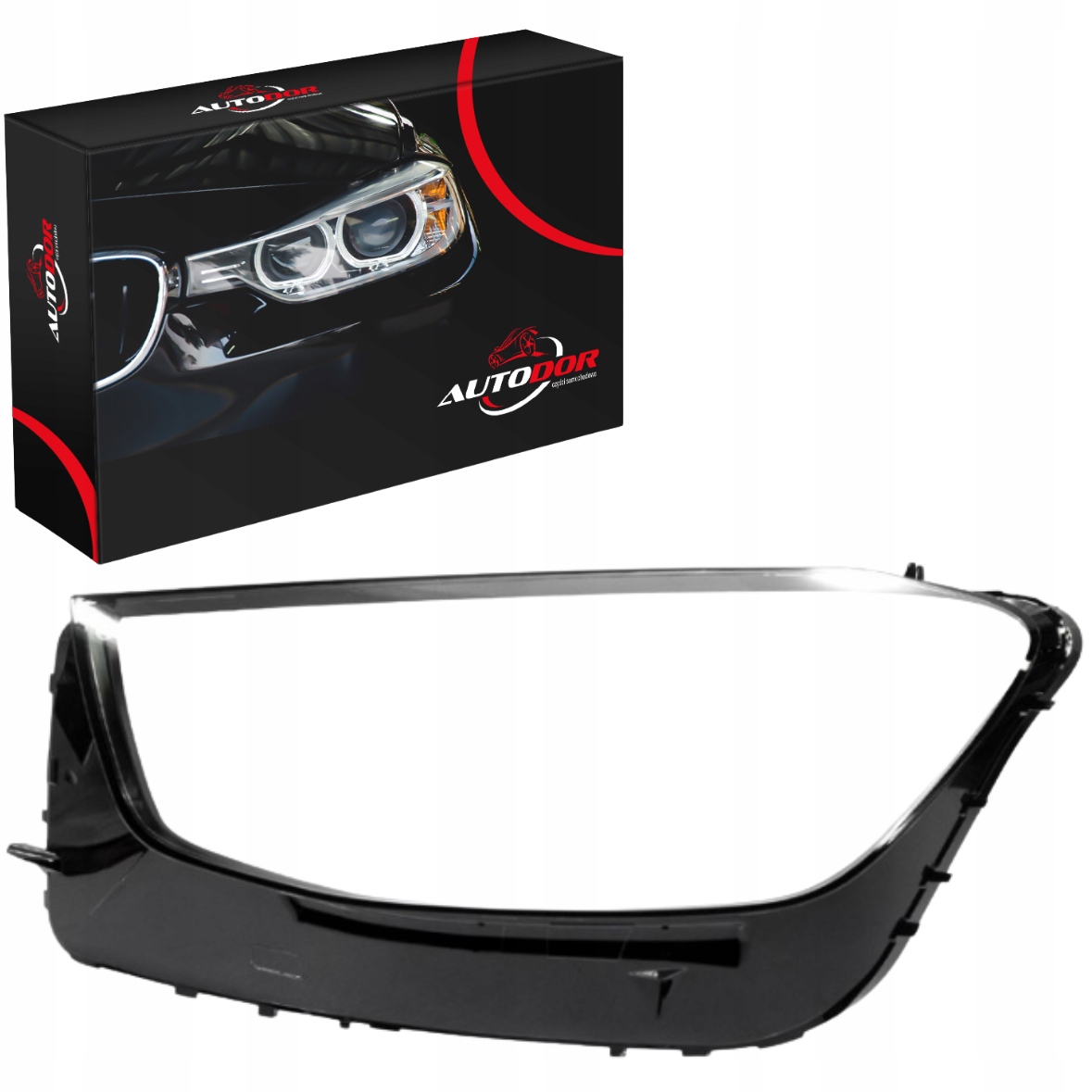 Mercedes Glc X253 C253 Lift 19-22 Sklo Světlometu Levé