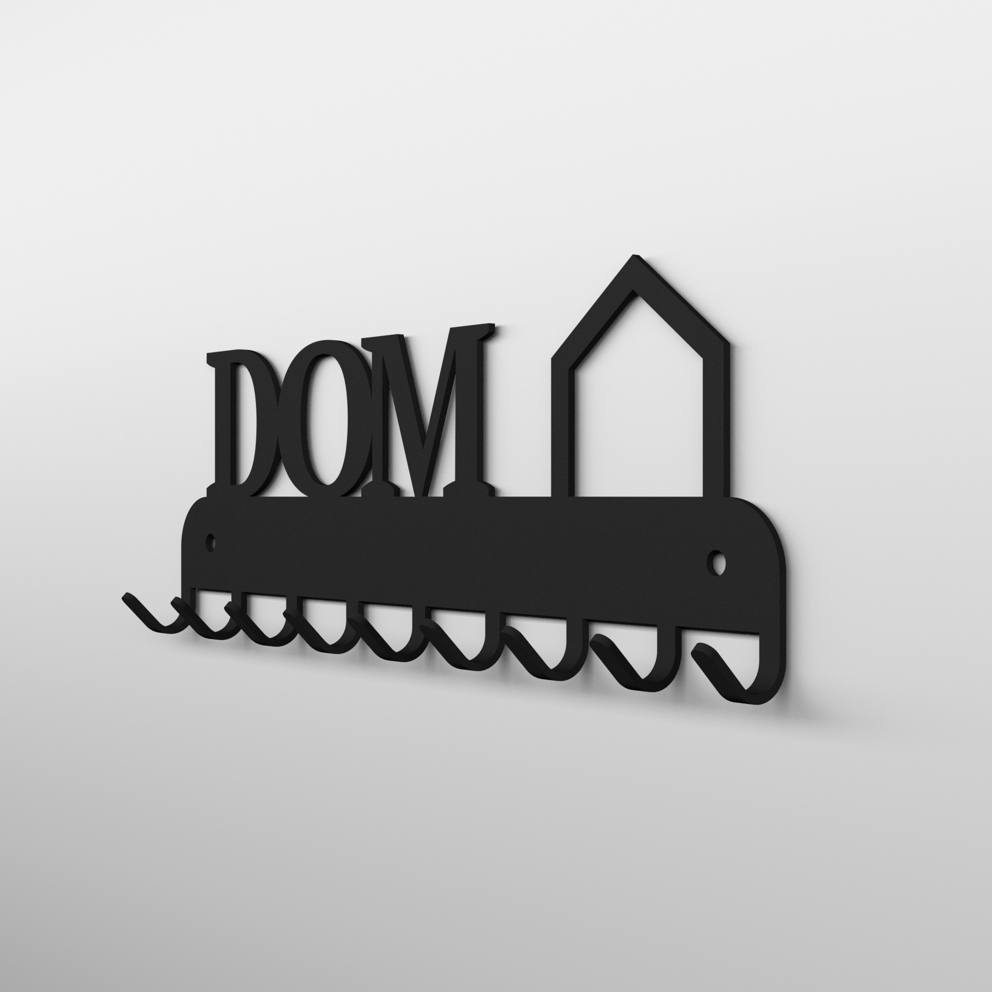 WIESZAK NA KLUCZE ŚCIENNY NA ŚCIANĘ DOM Marka ZENSO