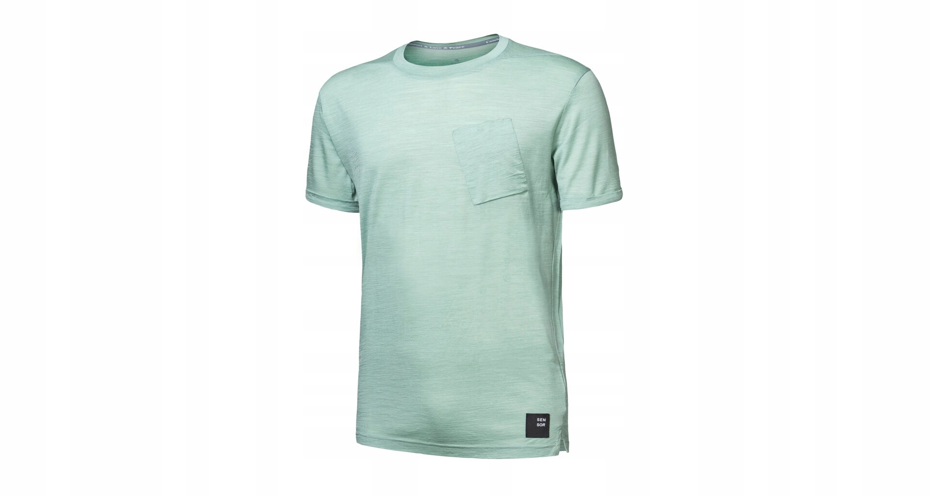 Sensor Merino Air Traveller Pánské Triko Kr.rukáv Basil Green Velikost L