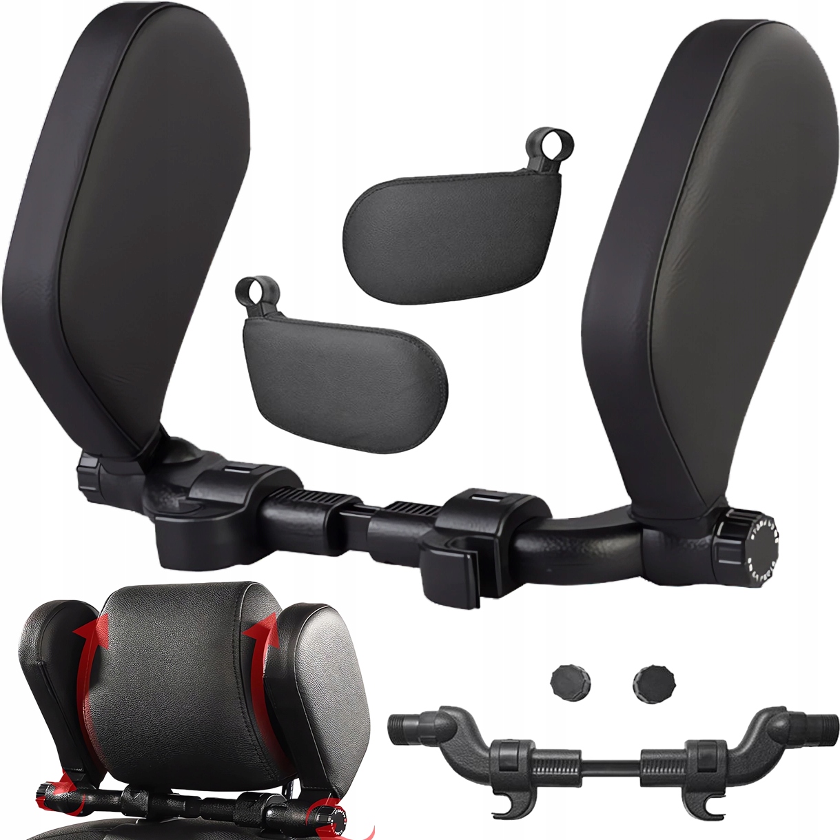 Komfortní opěrka hlavy Polštář Opěrka hlavy do auta Regulace