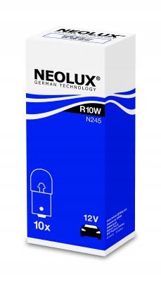 10x NEOLUX ŻARÓWKA 12V 10W R10W BA15S