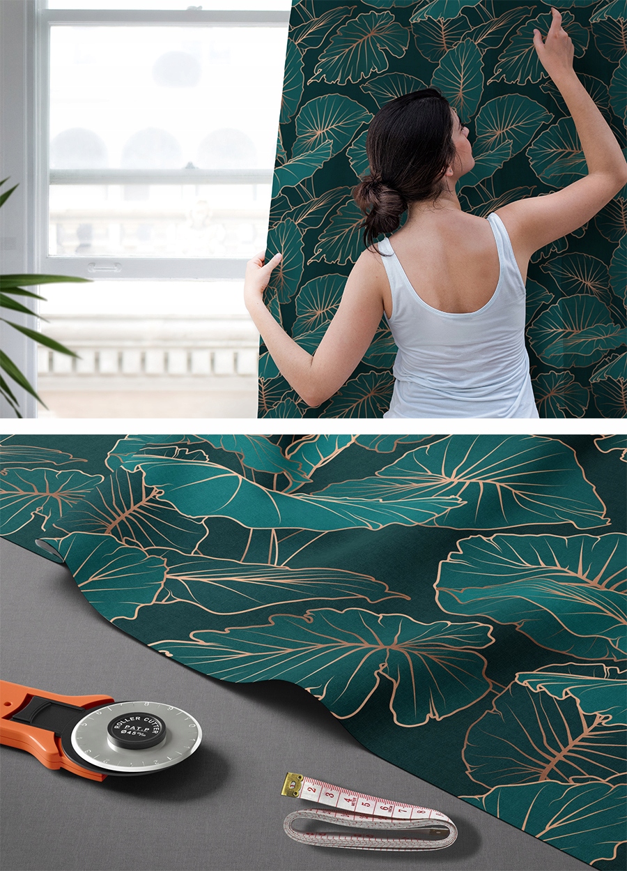 GOTOWE ZASŁONY ZASŁONA NA TAŚMIE na ŻABKI NAWYMIAR Wysokość produktu 250 cm