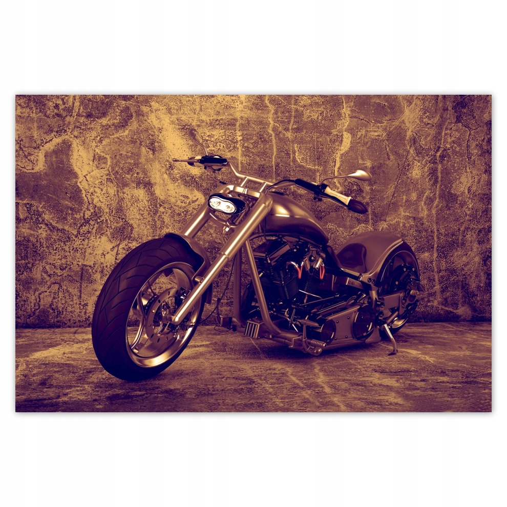 

Plakaty 93x62 Motocykl w kolorze sepii