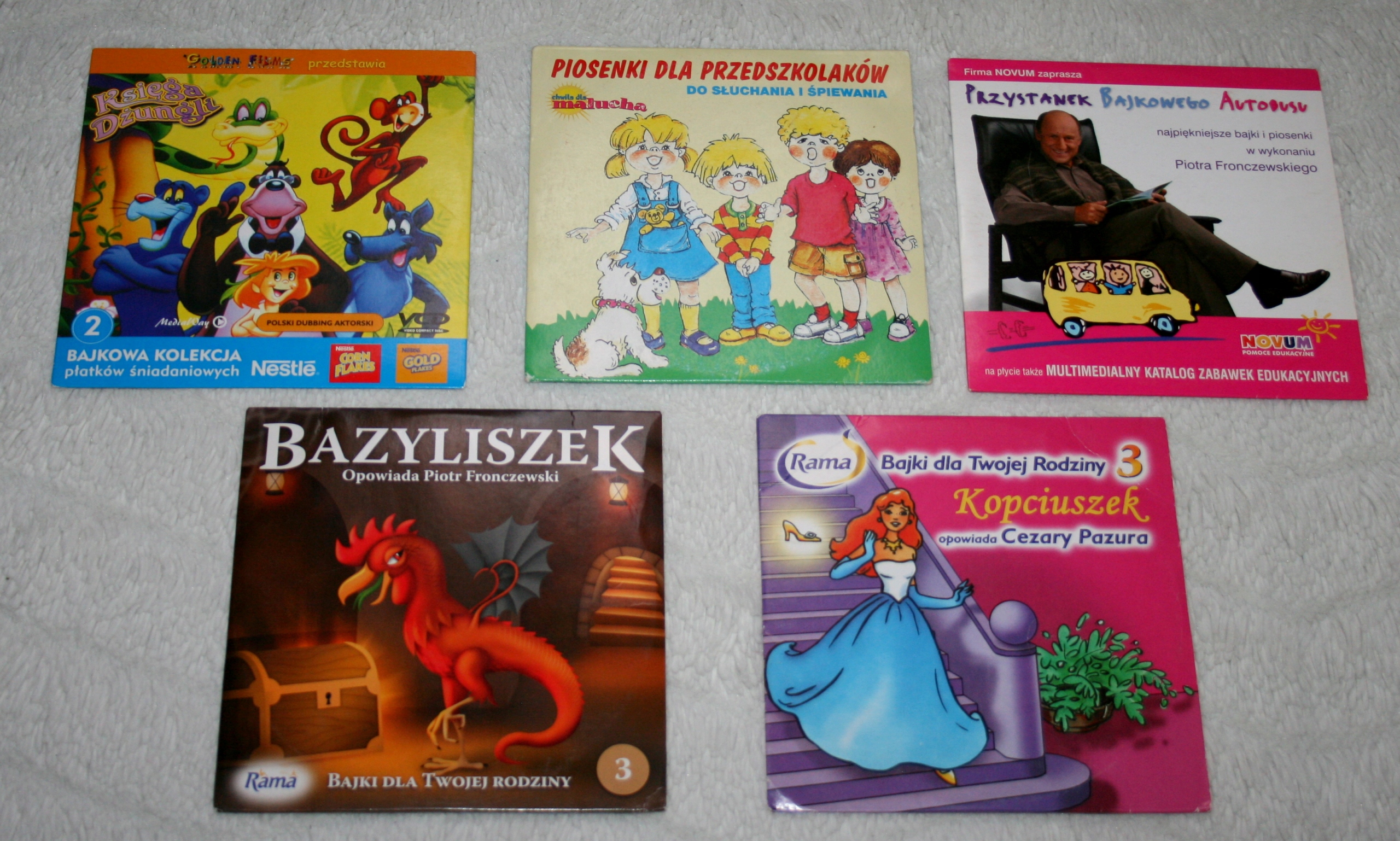 BAJKI DLA TWOJEJ RODZINY AUDIOBOOK 5 PŁYT