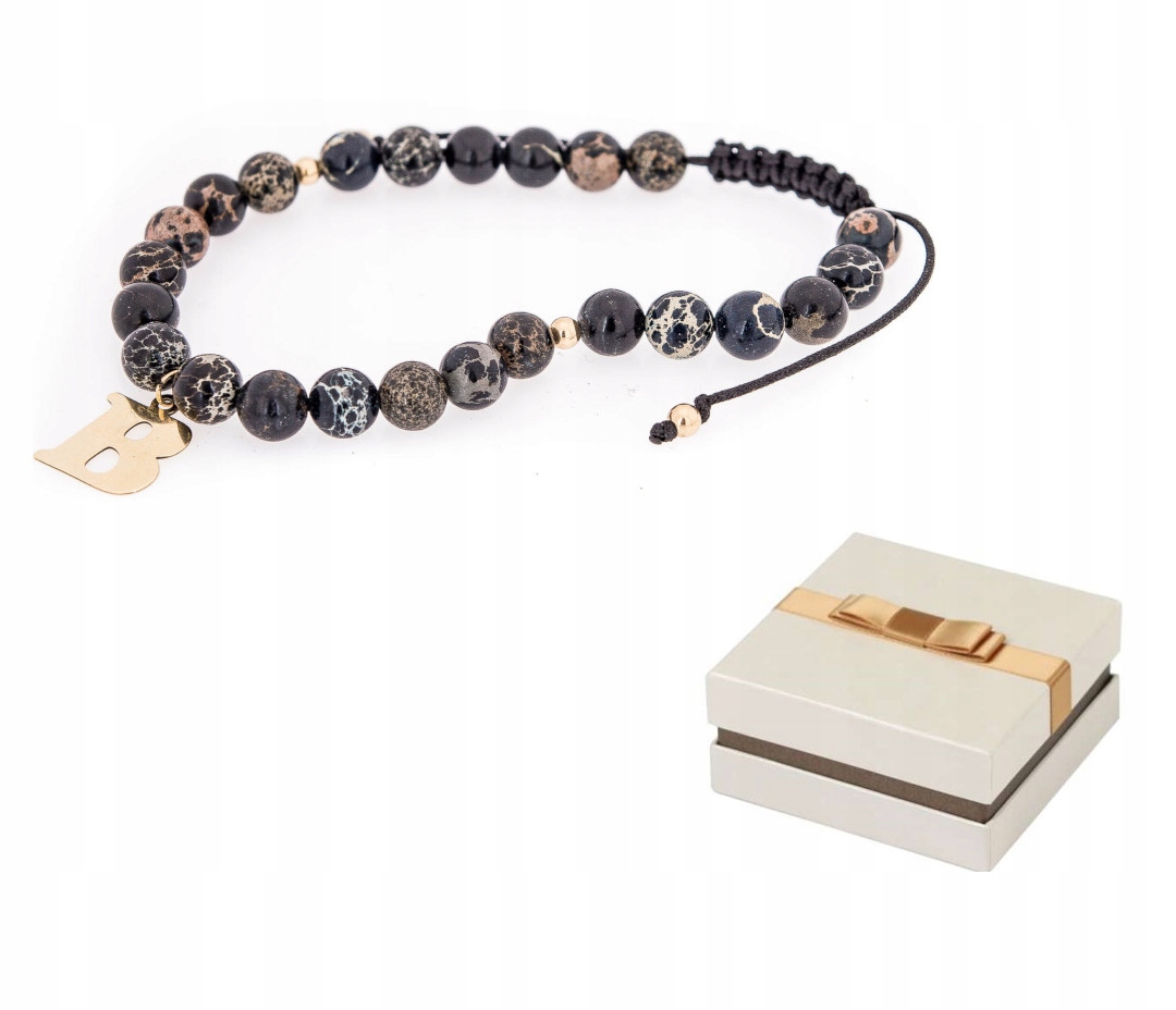 Zlato 585 Zlatý náramek Velké písmenko od A Z 14 karátů BZ46