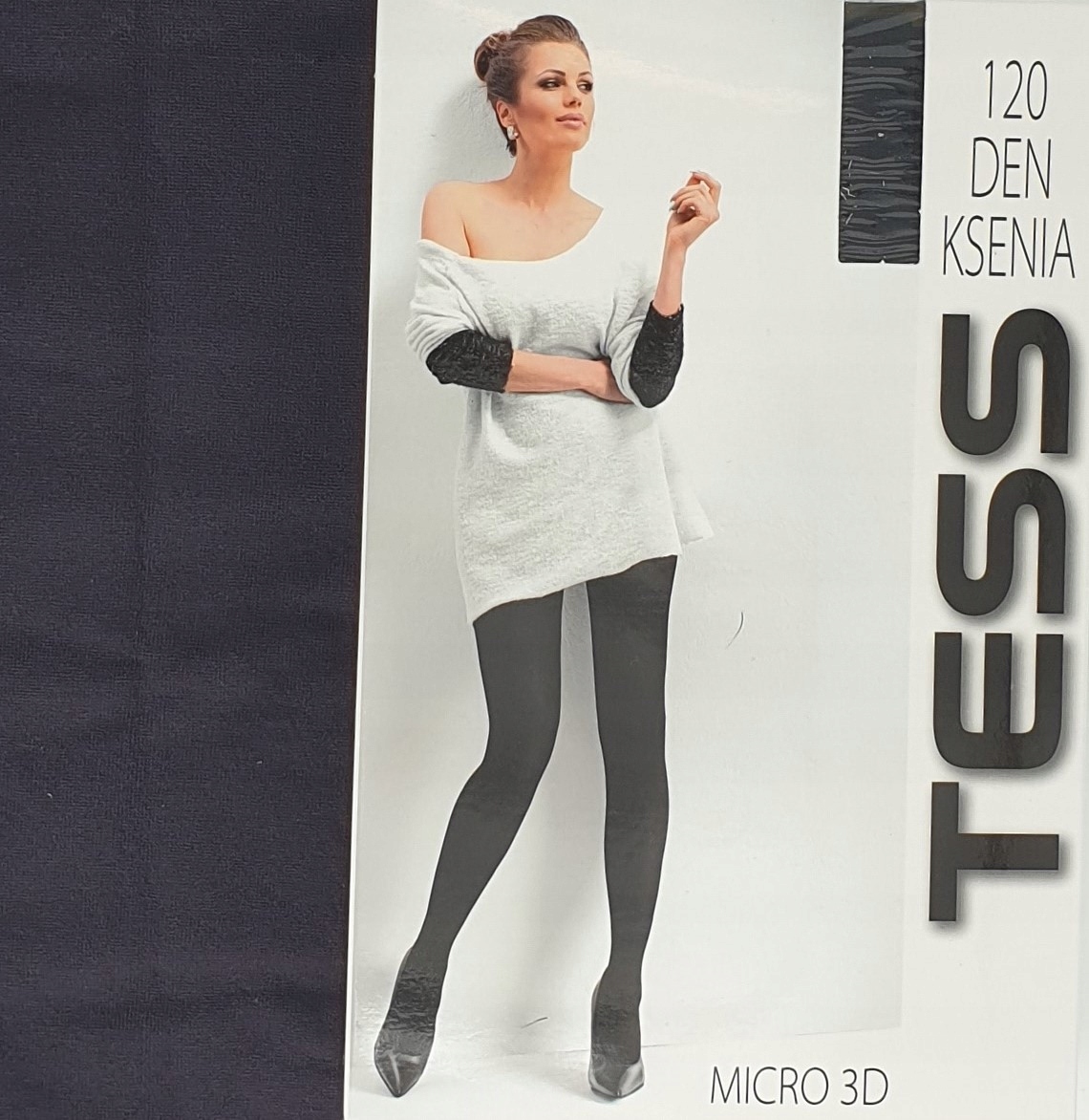 

Rajstopy Mikrofibra 3D 120 Den Grafit Tess Gajatex