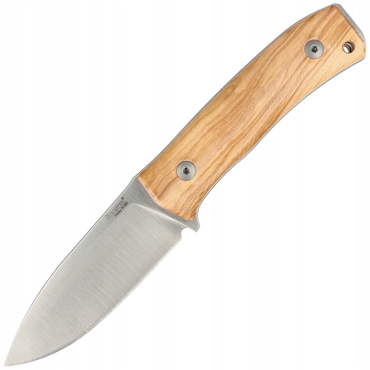 Nůž LionSteel Bushcraft Olive Wood, Satin M390 od Molletta (M4 Ul)