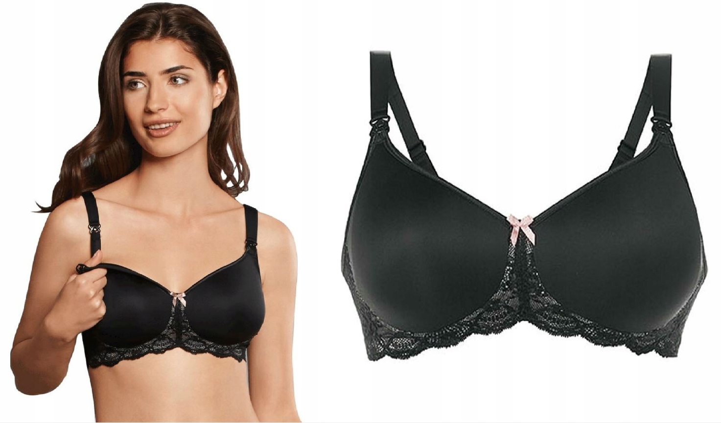 Podprsenka na kojení Anita 5086-001 černá vel.95F