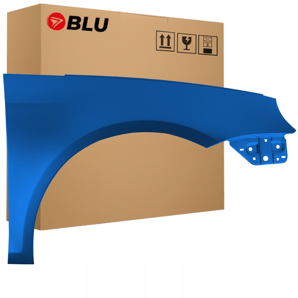 Blu Blatník Vw Eos LR5Z pravý modrý 06-15 přední