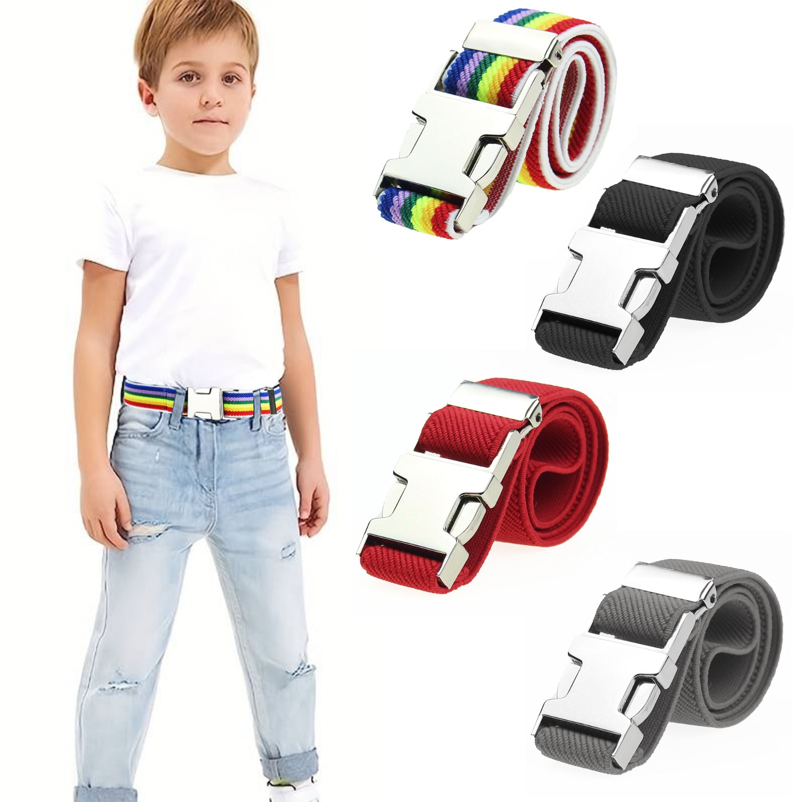 Pasek dziecięcy do spodni regulowany 3-9 EAN (GTIN) 4260643798184
