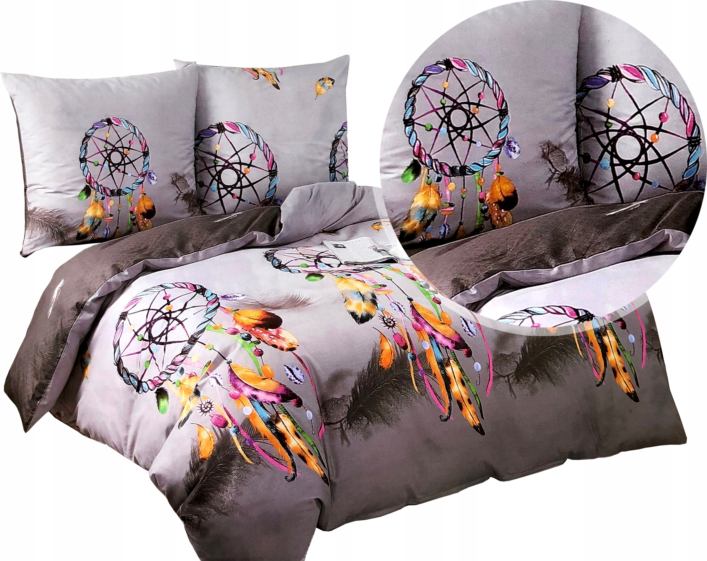 Pościel 200x220 Elway 100% Bawełna Komplet Pościeli Satynowej Nowe