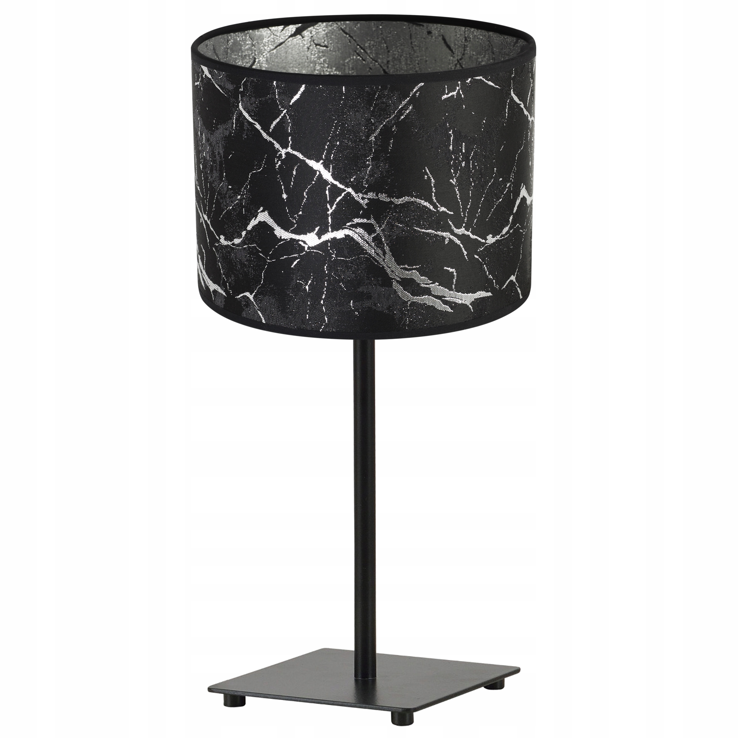 Stolní Lampa Gia Stínidlo Vzor Stříbro