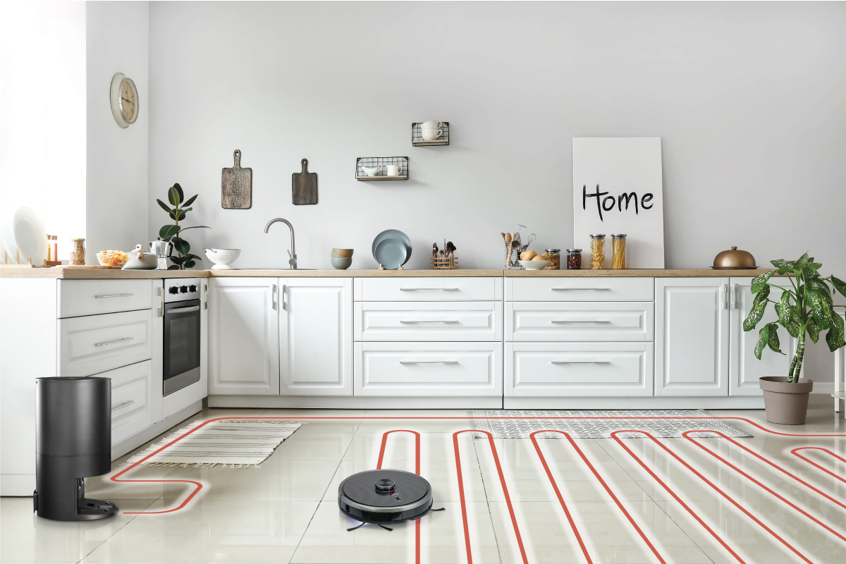 Robot sprzątający z stacją 5W1 MOP WiFi Aplikacja Typ akumulatora litowo-jonowy